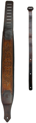 Minotaur - Celtic Rim Leather PaddedStrap