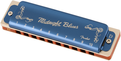 Fender - Midnight Blues Harmonica in D