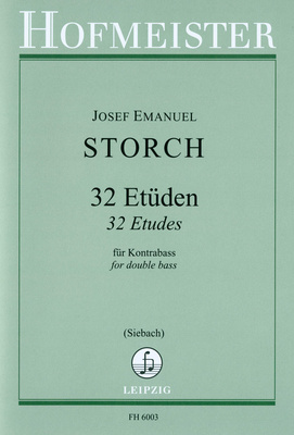 Friedrich Hofmeister Verlag - Storch EtÃ¼den Kontrabass