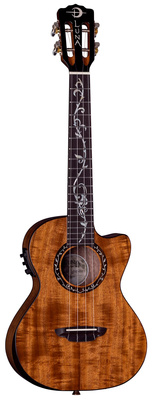 Luna Guitars - Uke Vineyard Koa Bevel T PU