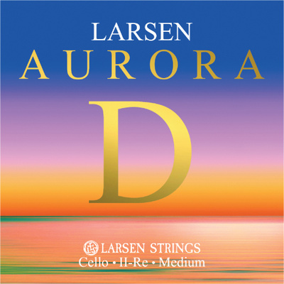 Larsen - Aurora Cello D String 3/4 Med.