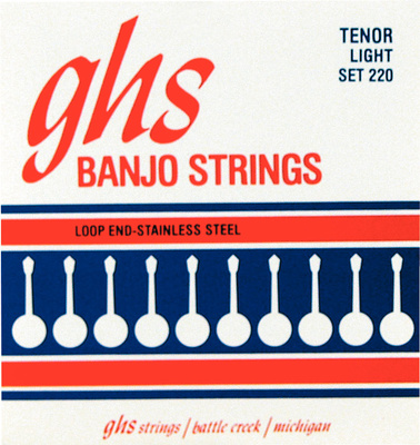 GHS - 220 Banjo String Set Light