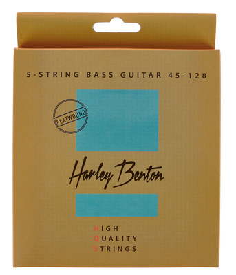 Harley Benton - HQS Bass-5 45-128 Flatwound