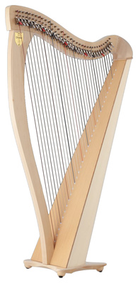 Lyon & Healy - Drake LT Lever Harp Natural