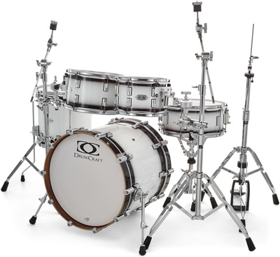 DrumCraft - Series 6 Studio White Burst