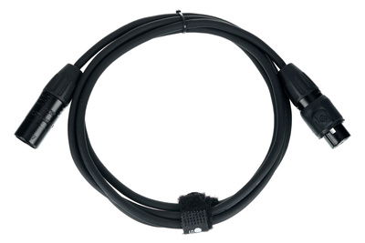 Stairville - PDC3BK IP65 DMX Cable 2m 3pin