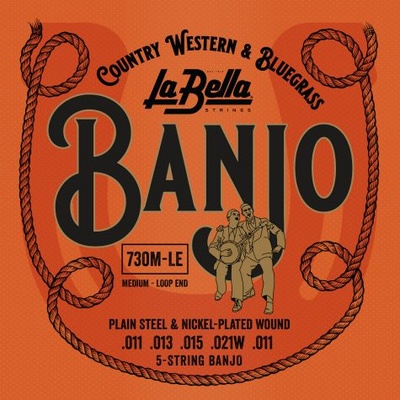 La Bella - 5-String Banjo Medium