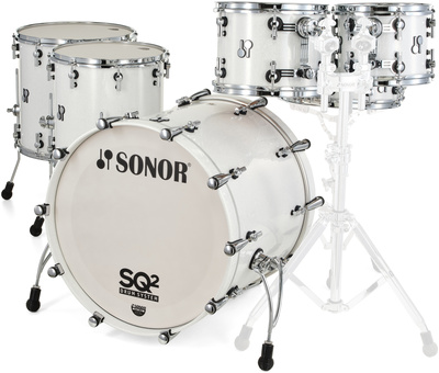 Sonor - SQ2 Rock Set Beech White Spkl.
