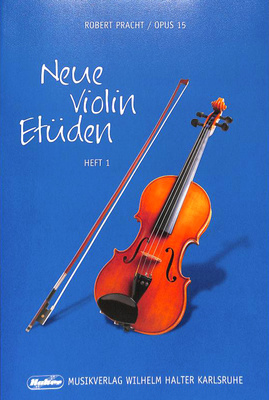 Musikverlag Wilhelm Halter - Pracht Neue Violin EtÃ¼den 1