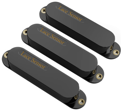 Lace Pickups - Sensor Gold 3 Pack BK