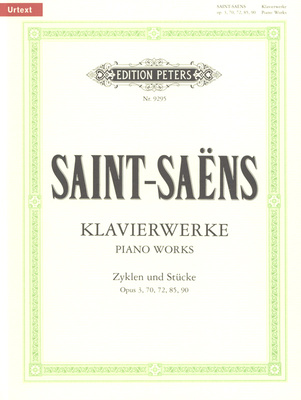 Edition Peters - Saint-SaÃ«ns Klavierwerke
