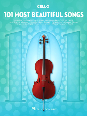 Hal Leonard - 101 Beautiful Songs Cello