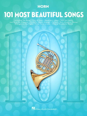 Hal Leonard - 101 Beautiful Songs Horn