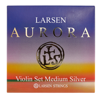 Larsen - Aurora Violin Set D Silver Med