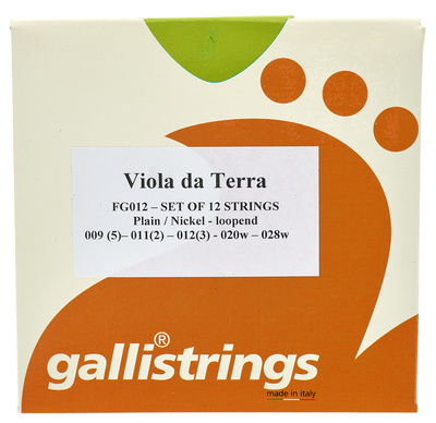 Galli Strings - FG012 Viola da Terra Strings
