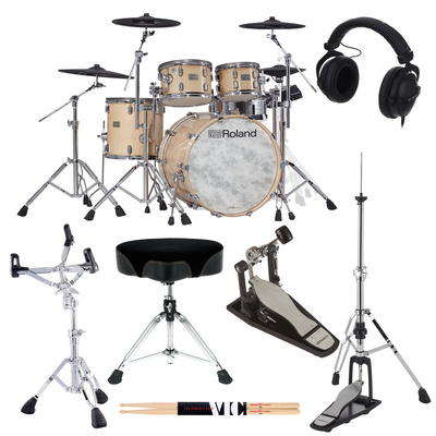 Roland - VAD706-GN E-Drum Set Bundle