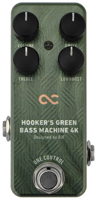 One Control - Hooker's Green Bass Machine 4K