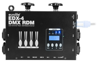 Eurolite - EDX-4 DMX RDM LED-Dimmerpack