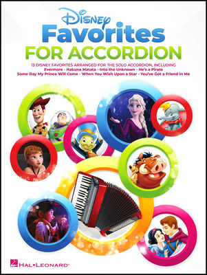 Hal Leonard - Disney Favorites Accordion