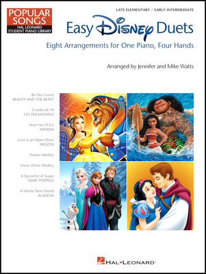 Hal Leonard - Easy Disney Duets Piano