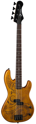 Luna Guitars - Tattoo Electric Bass 34