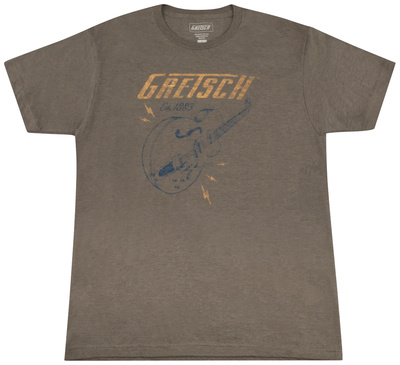 Gretsch - T-Shirt Lightning Bolt L