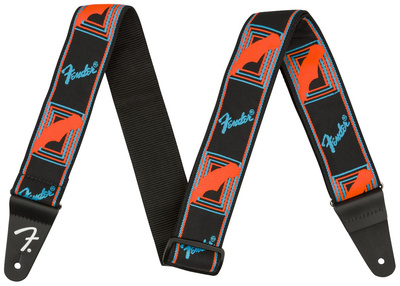 Fender - Neon Strap Blue/Orange