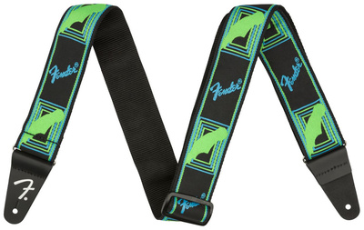 Fender - Neon Strap Green/Blue