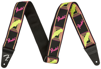 Fender - Neon Strap Yellow/Pink