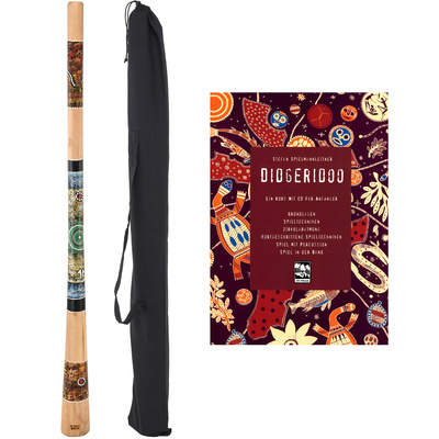 Thomann - Didgeridoo Teak 130cm Set II