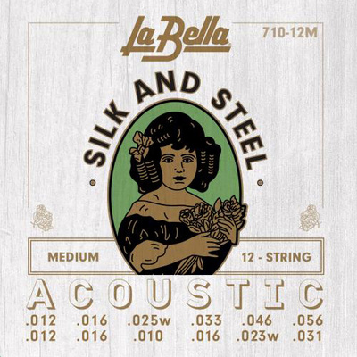 La Bella - 710-12M Silk & Steel