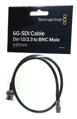 Blackmagic Design - DIN1.0/2.3 - BNC male Cable