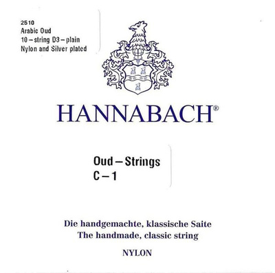 Hannabach - 2510 Arabic Oud 10 Strings Set