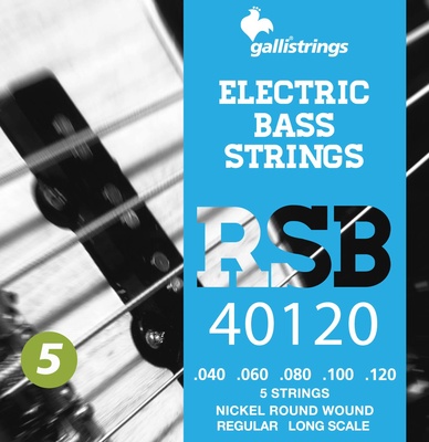 Galli Strings - RSB40120 Short Scale 5-String