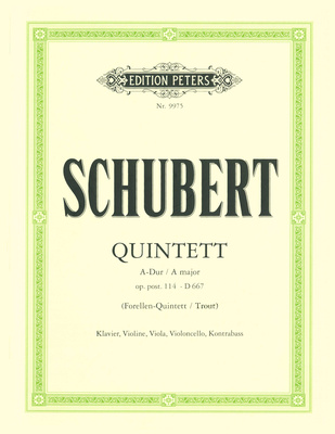 Edition Peters - Schubert Forellenquintett