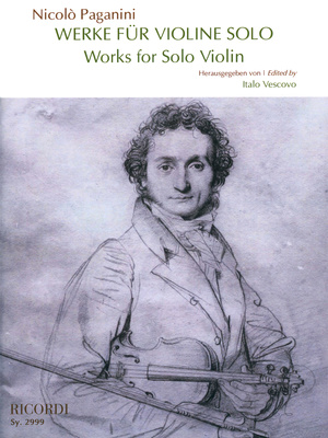 Ricordi - Paganini Werke for Violine