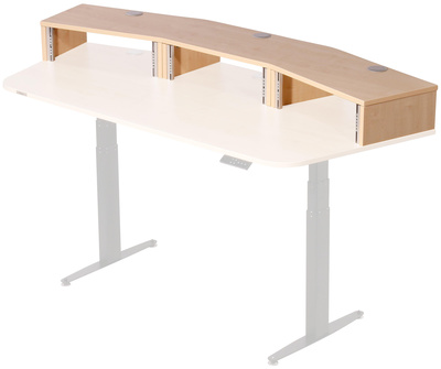 Thon - Studio Ext.Desk3U Maple curved