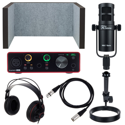 the t.bone - MB 7 Beta Podcast Pro Bundle