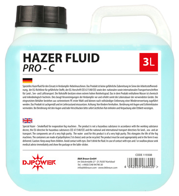 DJ Power - Haze Fluid PRO-C 3L