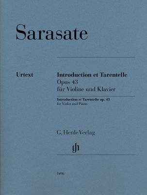 Henle Verlag - Sarasate Introduction Op. 43 Henle Verlag - Sarasate Introduction Op. 43