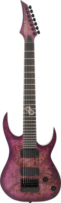 Solar Guitars - S1.7APP Poplar Purple Burst