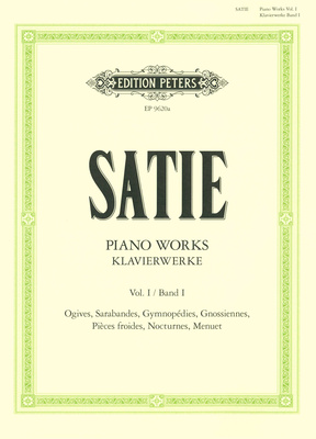 Edition Peters - Satie Klavierwerke 1