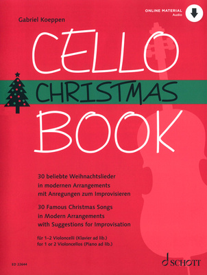 Schott - Cello Christmas Book