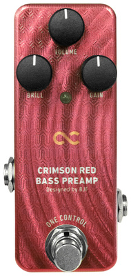 One Control - Crimson Red Bass Preamp