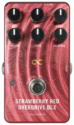 One Control - Strawberry Red DLX Overdrive One Control - Strawberry Red DLX Overdrive