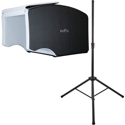 Isovox - Mobile Vocal Booth 2 Set Black