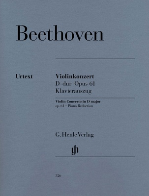 Henle Verlag - Beethoven Violinkonzert D-Dur