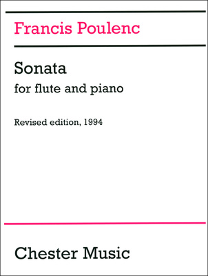 Chester Music - Poulenc Sonata Flute And Piano