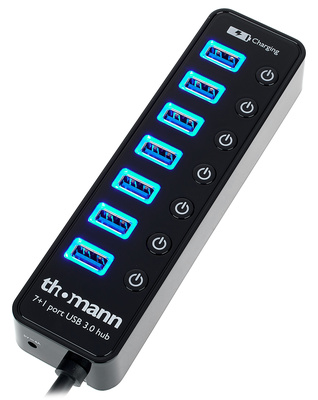 Thomann - 7+1 Port USB 3.0 Hub