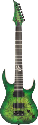 Solar Guitars - S1.7AHLB Lime Burst Matte